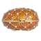 Hello Honey® 3.5" Amber Jeweled Egg Trinket Box